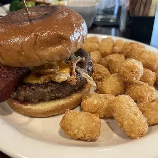 Bison burger