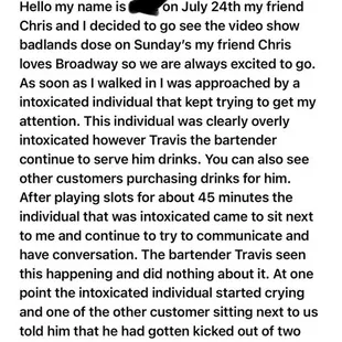 Email center owner I never responded