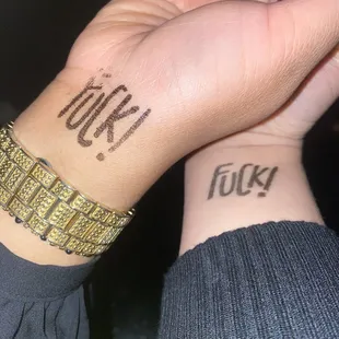 Wrist stamps