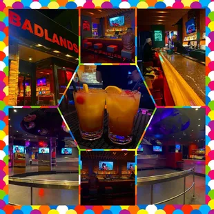 Montage of images from Badlands