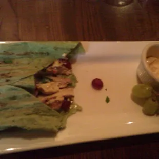 Lunch Portion Chicken Wrap - $5