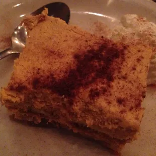 Pumpkin tiramisu...one word...YUMMY!!!!
