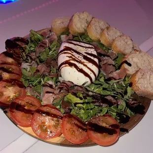Truffle burrata board was delicious! 10/10