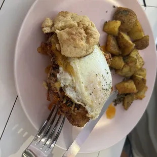 Spicy southern chicken biscuit