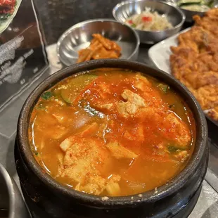 Seafood Soft Tofu Soup