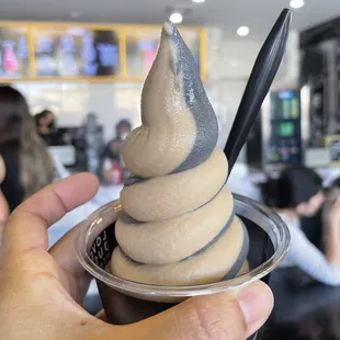 Koo koo Earl grey soft serve