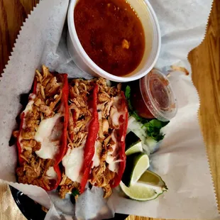 Chicken Birria Tacos