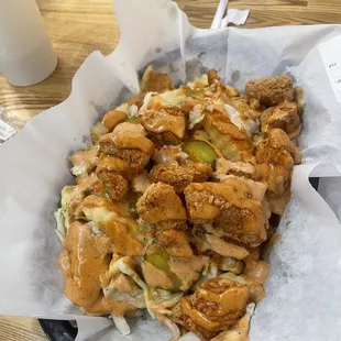 Fiery Chicken Fries - medium spice