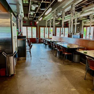 Big group seating area