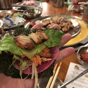 Followed their instructions on how to eat. Pretty good actually.