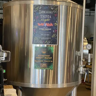 Trivia night sign