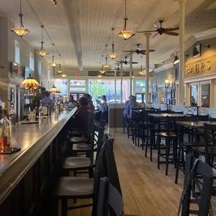 Inside view from the bar area