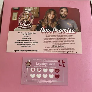 Loyalty card to be punched!