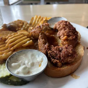 Louisiana style chicken tenders