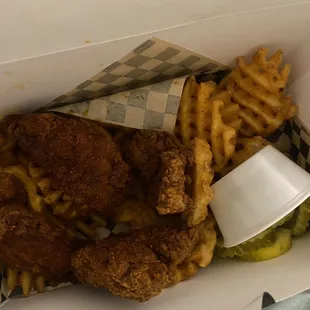 How the box arrived.