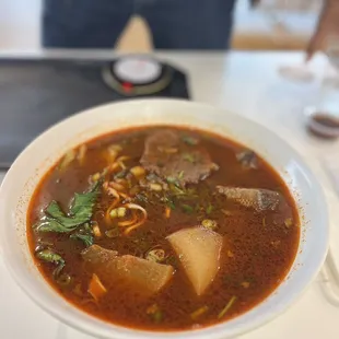 Mala Beef Soup