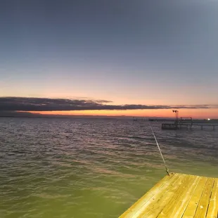 Nice wide pier for catching sun rises 11/6/21