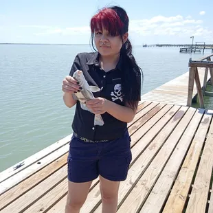 Kim Fishing early morning.,