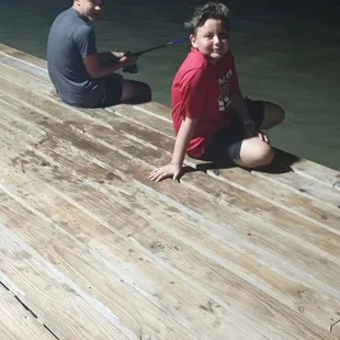 These 2 young men fished all weekend long,BAFFIN BAY INN PIER.. Awesome weekend..