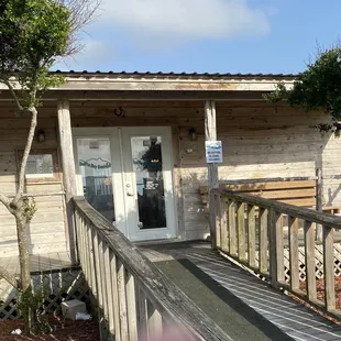 Outside entrance