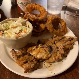 Black drum was exceptional! Great slaw &amp; onion rings as well.