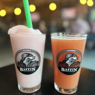 Strawberry Dole Whip &amp; Strawberry Banana Splash