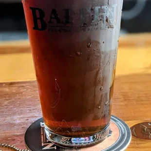 a pint of beer