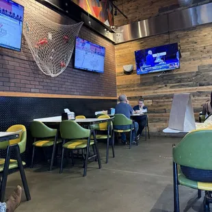 Indoor seating