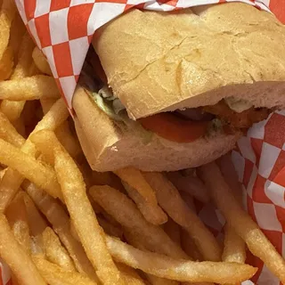 Chicken Poboy Sandwich