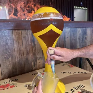 Beer tower $28