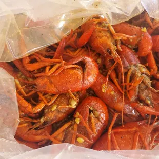 Crawfish $13.99 a lb