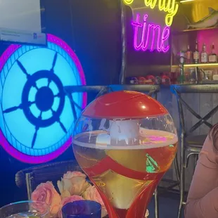 Beer towers (unfortunately no discount/ additional oz for the $23 if you were to get individual beers)