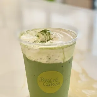 Matcha Einspanner.