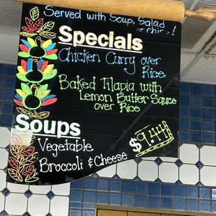 Wednesday specials