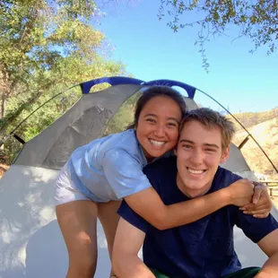 Happy campers!