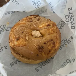 Cheddar Habanero Bagel