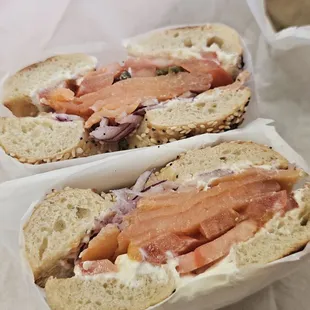 1-7-25. Nova Lox Sandwich