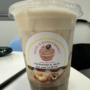 Iced Caramel Latte