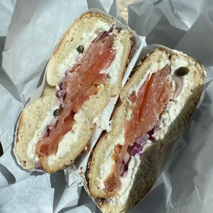 Nova Lox Bagel