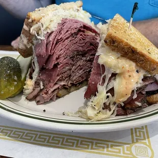Reuben combo sandwich - super