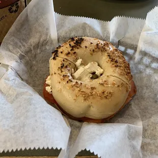 Lox and bagel