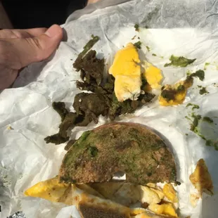 Here's the avocado I was served.