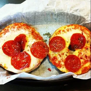 Pizza bagel
