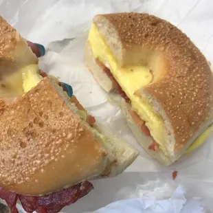 Bagel Sandwiches