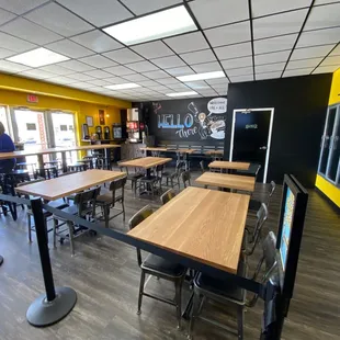 Renovated dining area!