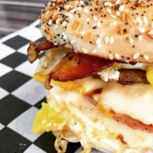 burgers, food