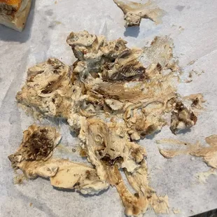 Brown tomatoes turned smear brown