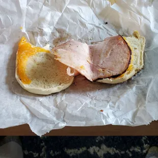 ham and cheese? - Barely