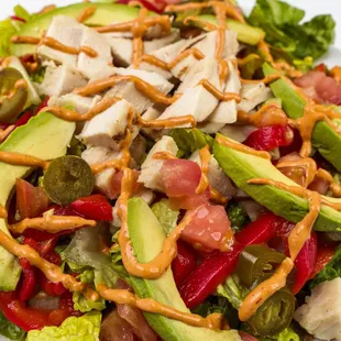 Spicy chicken salad