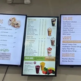 2021 menu